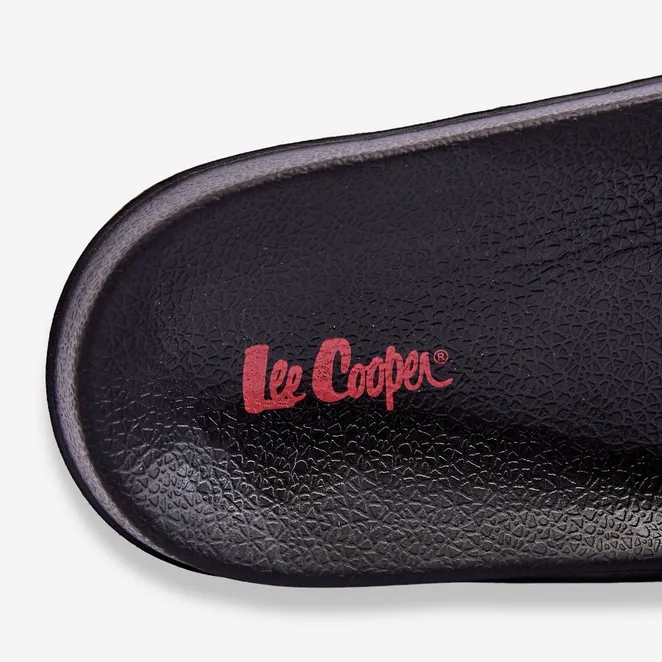 LICHTGEWICHT HEREN LEE COOPER LCW23421730 ZWARTRODE PANTOFFELS