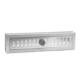 Nedco BV Aluminium deurrooster 470x121mm F1