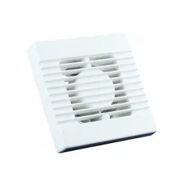 Nedco BV Badkamer/Toiletventilator EF 120 ABS, kunststof wit