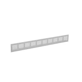 Nedco BV Plintrooster 800x60mm aluminium wit