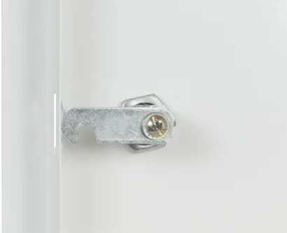 Nedco inspectieluik staal 200 x 300 mm met slot wit